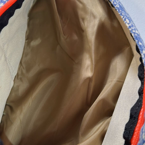 Kavu Out Foxed Printed Rope Sling Bag Canvas approx. 11"x19" - Picture 8 of 8